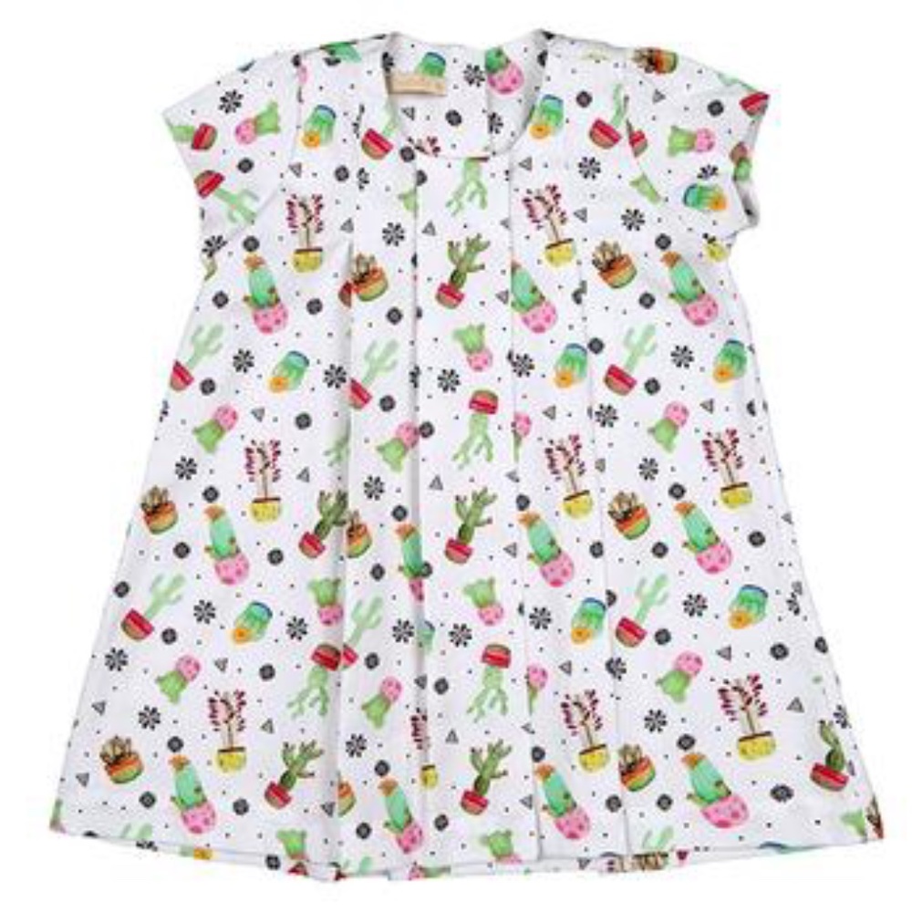 Cactus Baby/Little Girl dress. Exclusive Print!
